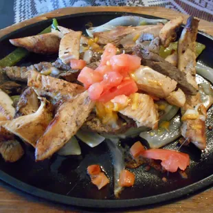 Beef &amp; Chicken Fajitas