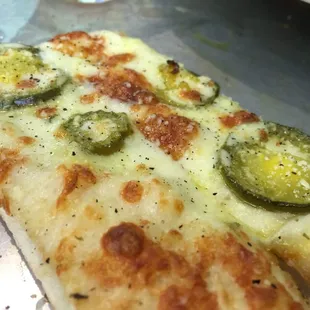a slice of pizza