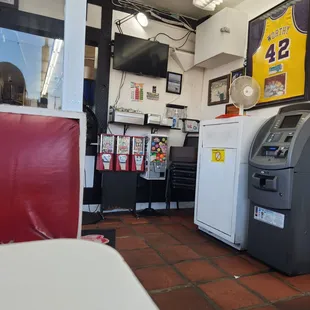 Cash Only - ATM Inside