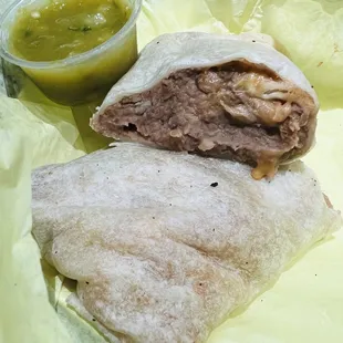 Bean and Cheese Burrito