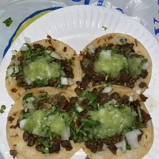 Carne asada tacos