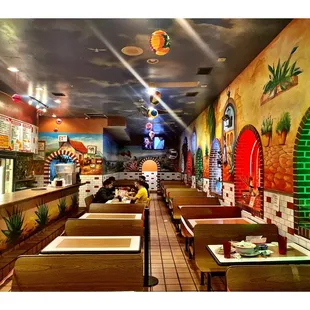 Inside Arturo Tacos.Easy Weekday NightNot to Busy.Dine In .Carry Out. Delivery ...open 24/7.