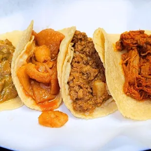 Variedad de Tacos