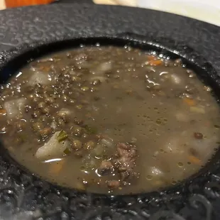 Lentil soup