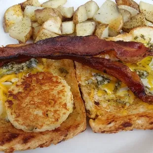 Texas Eggs in a Basket