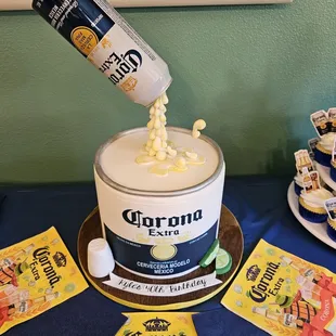 Corona Beer Cake