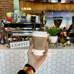 Coffee at Aruba Island Bowls Cafe