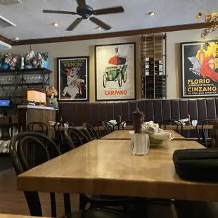 interior, sushi and sashimi