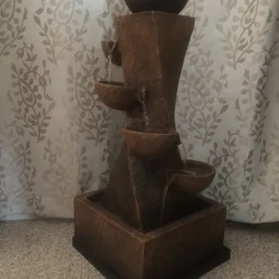 Soothing sound of water helps you relax during your treatment.