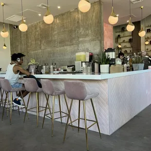 Coffee bar seating
