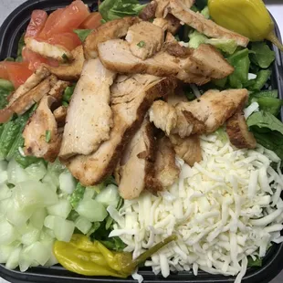 Grilled chicken salad