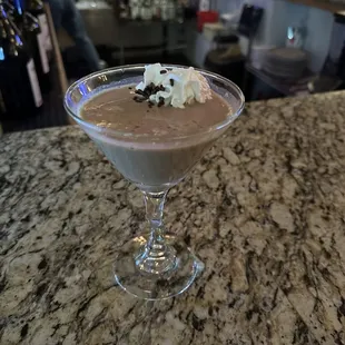 Chocolate martini!