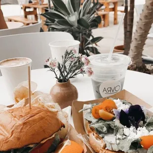 Halloumi and avo toast