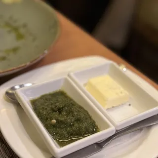 Homemade Cilantro Chutney Sauce
