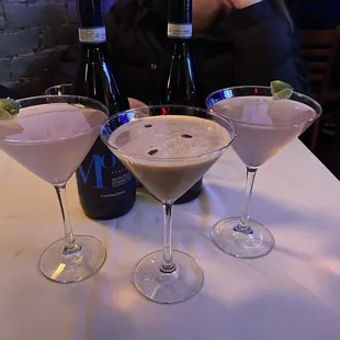 Cosmos and expresso martini