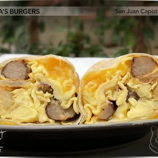 Sausage &amp; Egg Breakfast Burrito ($9.75)
