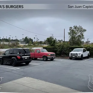 Back parking lot