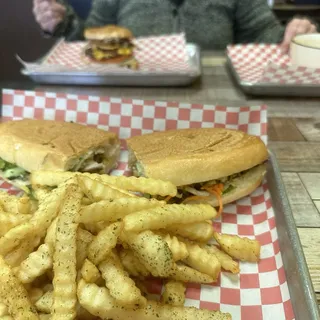 Loaded Smashed Cheeseburger