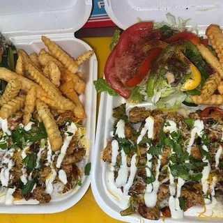 Grilled Chicken Plate w/ Bell Pepper & Onion