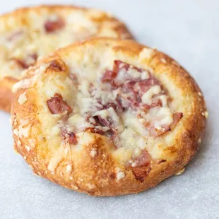Ham &amp; Cheese Danish - A savory round with filled with ham, gruyere and bechamel.