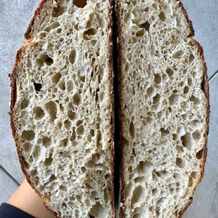 Honey Rye Porridge loaf ($10)