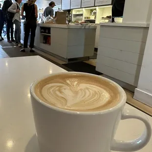 Saturday latte on Sacramento Street