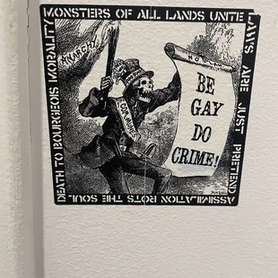 Excellent vibe, and the graffiti and wall art were on point