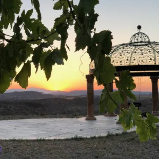 New Temecula wedding venue sunset