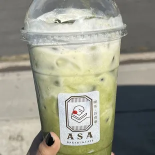 Seasonal Matcha Tiramisu Latte