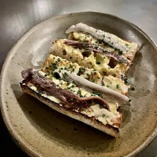 Anchovy Toast