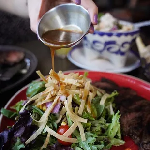 Cilantro Lime Steak Salad