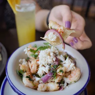 Crab &amp; Shrimp Ceviche