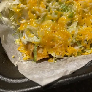 Rolled tacos that SUCK without guacamole!!