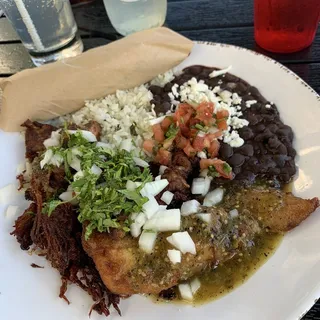 Crispy Carnitas Plate