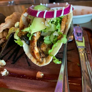 Mushroom tacos