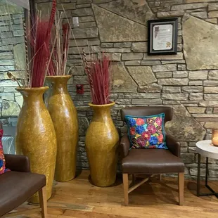The entryway.