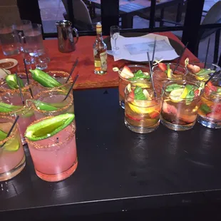 Delicious signature cocktails!