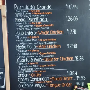 Menu August 2024