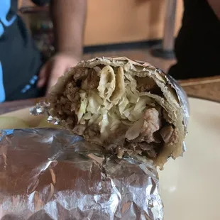 Pollo Asada Burrito