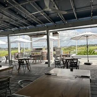 The asado patio