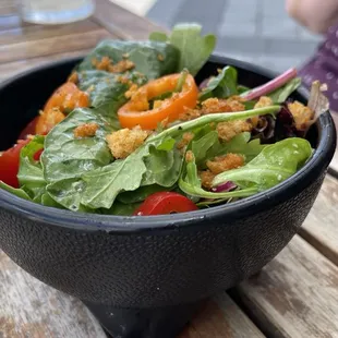 House salad. This was so good. Perfectly dressed.
