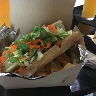 Chicken Bahn Mi