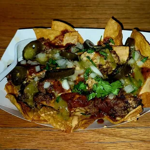 Smoked brisket nachos!