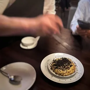 Tortilla Espanola with black truffle