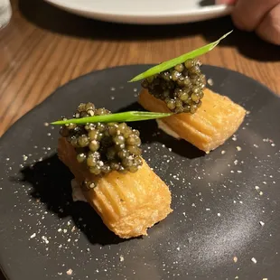 Caviar churros