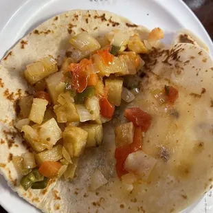 Tacos de papa