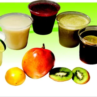 Jugos de Frutas Tropicales