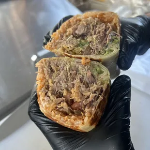 Carnitas Super Burrito