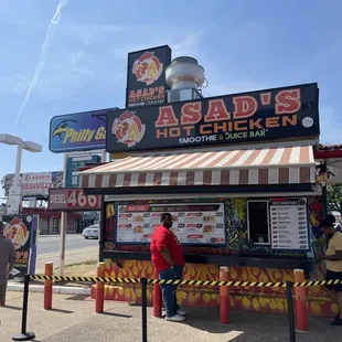 Asad's from the front