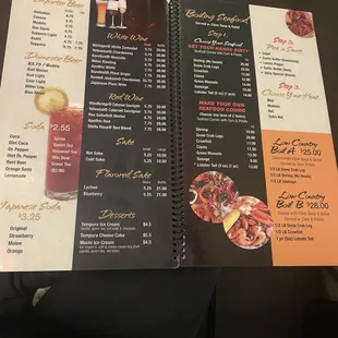 sandwiches, menu